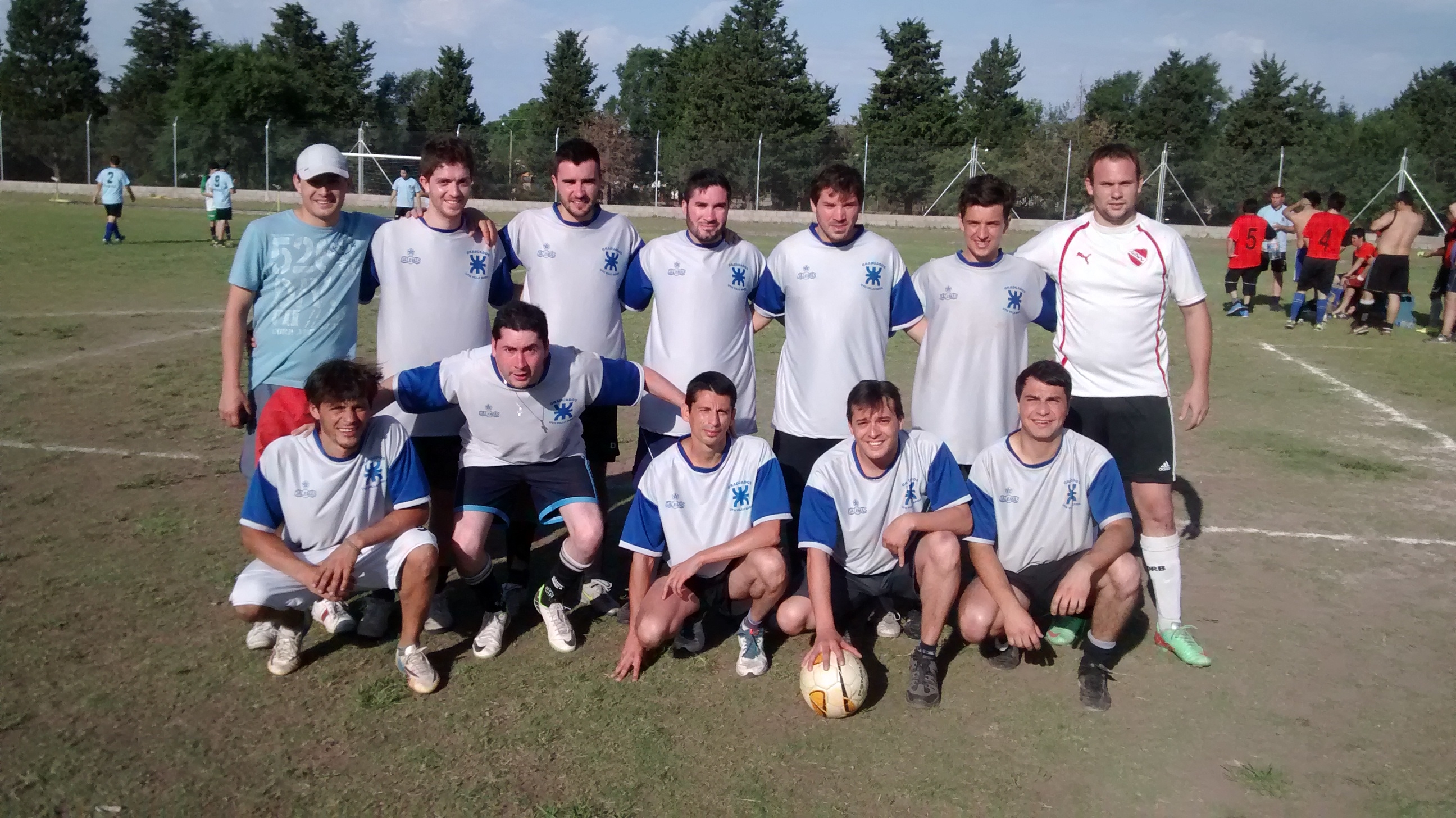 Villa María presente en el Torneo de Fútbol Graduados Tecnológicos que se desarrolló en Embalse