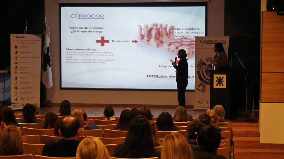 En jornada organizada por UVT  CEPROCOR explicó sobre alimentación para celíacos
